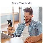 OTOFLY Designed for iPhone 13 Phone Case, Silicone Shockproof Slim Thin Phone Case for iPhone 13 6.1 inch (Black) - Image 5