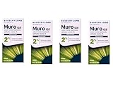 Muro 128 2% Sodium Chloride Hypertonicity Ophthalmic Solution, from Bausch + Lomb, 0.5 Fl Oz (15 mL) (Pack of 4)