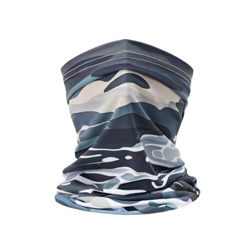 Sun Protection Neck Gaiter, UV Face Cover for Fishing & Hiking eh | UPF 50+ protection; moisture-wicking fabric; 13-in-1 multi-use; 4-way stretch; non-slip adult fit