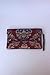 Bolso Clutch/Sobre de tela fallera valenciana roja con estampado de flores de...