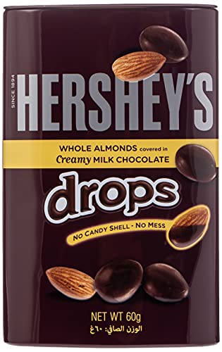 Image of Hershey's Whole Almonds Covered in Creamy Milk Chocolate, 60 g