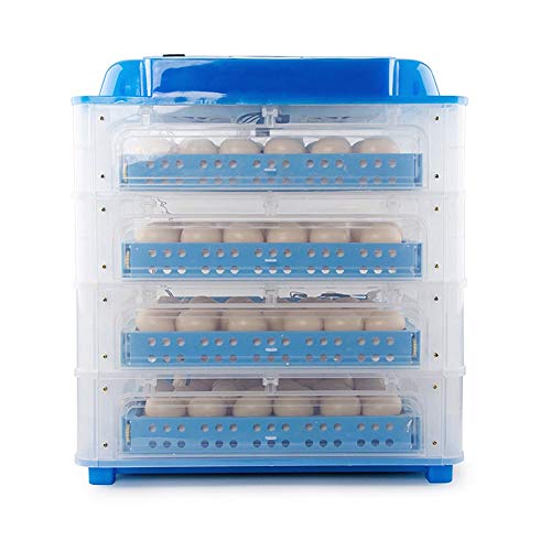 ZFF 256 Eggs Incubator Large Fully Automatic Temperature Humidity Control, Hatcher For Farm Chickens Ducks Birds Poultry Breeders
