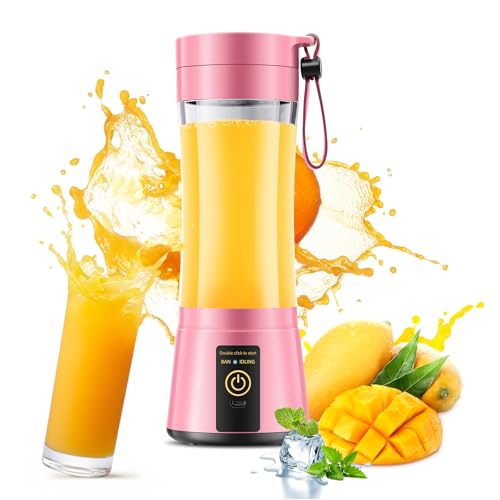 Portable Cordless Mini Blender for Smoothies & Shakes