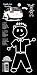 Family Car Stickers 5 inches tall Vinyl Auto Decal, Male Adult - Dad