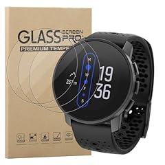 MEMELOKA Vetro Temperato per SUUNTO 9 Peak, 3 Pezzi [Anti-Impronta][Senza Bolle][Facile da installare] Durezza 9H Antigraffio HD Pellicola Protettiva per SUUNTO 9 Peak