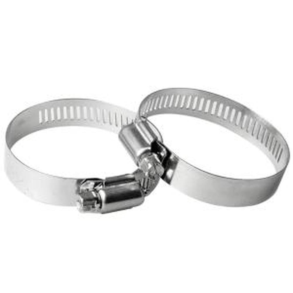 1 Pcs American Style Throat clamp M13-19 8mm 0.6mm 304 Stainless Steel Washed White Bag BY-8390 13-19