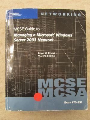 Amazon | 70-291 MCSE Guide to Managing a Microsoft Windows Server 2003 ...