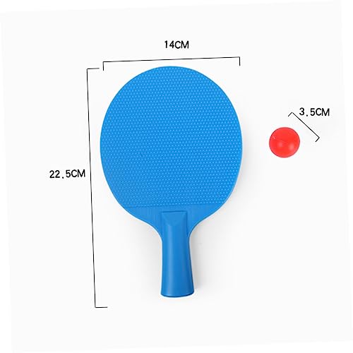 Yardwe 3 Partidas raquetes de pong brinquedo tenis de mesa tênis de mesa raquete de tênis infantil r