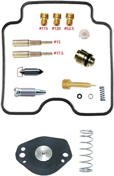 GZ250 GZ 250 1999-2011 Carburetor Repair Kit (repair kit,float,aircut,Diaphragm)