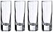 Lillian Rose G150 Set of 4 Tall Shot Glasses, 4", Clear