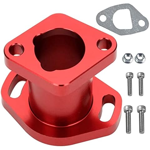 Miaowa Racing Performance Intake Pipe Inlet Manifold For GX200 6.5HP OHV Engines/Predator 212cc 196cc Engines Mini Bike Go Kart Cover