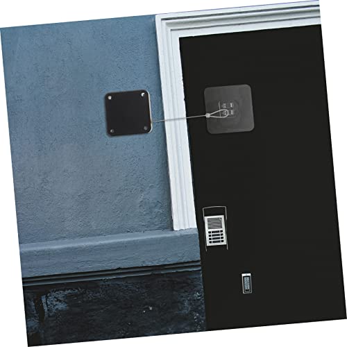 Tehaux 5Pcs Pull Cord Door Closer Screen For Car Garage Door Sensors Auto Door Closer Door Closer Residential Automatic Door Closers Automatic Sensor Door Closer Punch Free Door Closer #TOP6