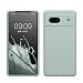 Produktbild kwmobile Hülle kompatibel mit Google Pixel 7a Hülle - Silikon Handy Case - Handyhülle weiche Oberfläche - kabelloses Laden - Cool Mint