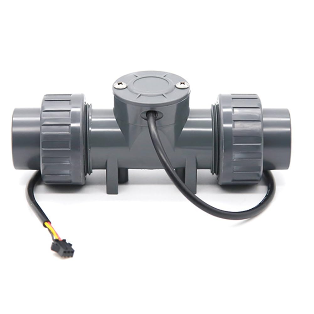 UDSKNV[KSL For Water Irrigation Wastewater PVC DN32 Digital Flowmeter RS485 Modbus RTU LCD Display Inline Pipe-Mounted