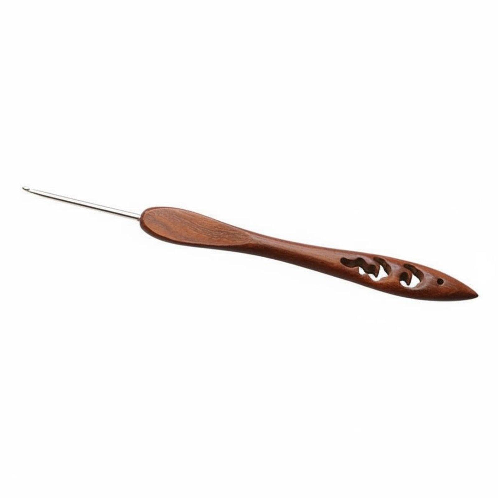 SNAPPSY Wooden Handle Crochet Hook Finely Polished Rosewood Crochet Hook Sturdy Handmade Knitting Tool for Knitter S, Hobbyists, Home Crafting, Leisure Time 2.3MM Null Yunsuo Red-image-21