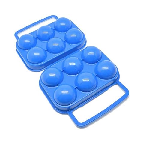 Durable Folding Egg Carrier for 6 Eggs Cover