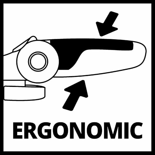 Einhell Winkelschleifer TC-AG 115/750 (750 W, Scheibenschutz, Metallgetriebekopf,...