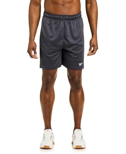 Reebok Viper 2.0 Men's Short, Ebony Heather, Large