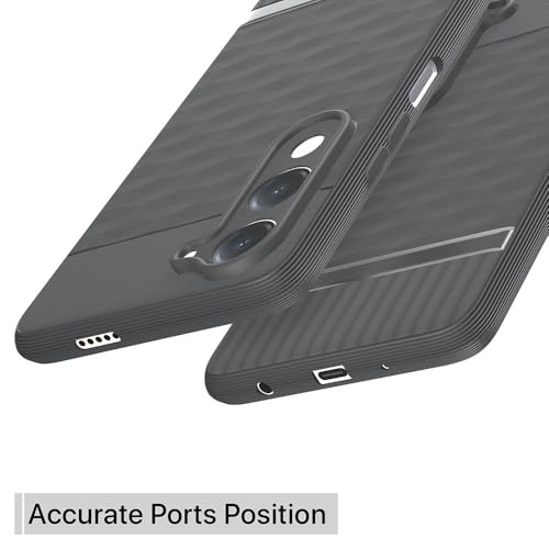 Image of Shockproof Case | Full Camera Protection | TPU Flexible Back Cover for Vivo Y04 4G / Y19e 4G / Y19 5G / Y29s 5G / T4 Lite 5G / iQOO Z10 Lite 5G (Graphite Grey)