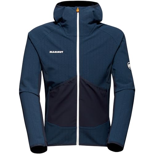 Mammut Eiger Speed ML Hybrid Hooded Jacket polaire homme anti-froid pour effort intense