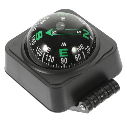 GRIRIW Car Dashboard Compass Portable Dash Mount Direction Indicator for Vehicle Auto Compass Ball Ornament for Cars and Boats