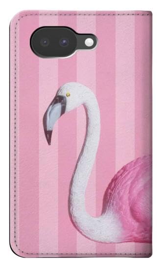 Etui flip housse cuir pour Google Pixel 10a protection integrale rose - 2