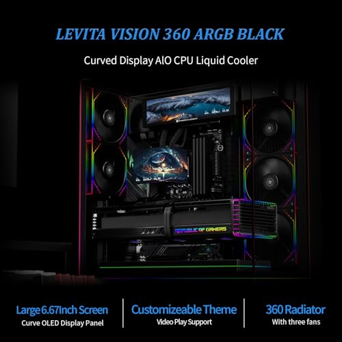Refroidisseur d'eau TR Thermalright Levita Vision 360 ARGB, l'excellence de l'écran 2400x1080 - 2
