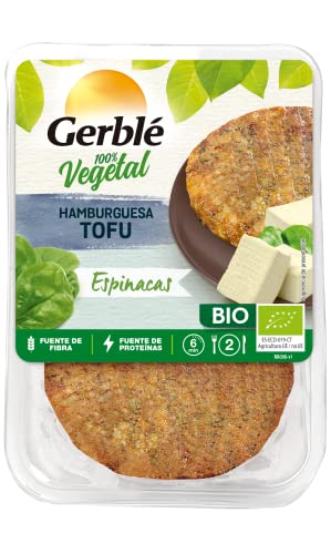 Gerblé Hamburguesa Tofu Espinacas