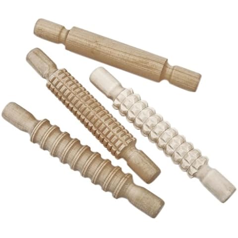 Creation Station Textured Wooden Rolling Pins Cover