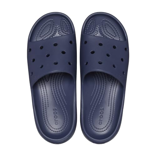 Chinelo crocs classic slide v10 navy