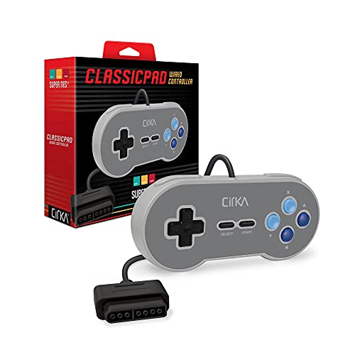Cirka Classic Wired Controller Compatible with Retro Gaming Consoles – 10-Foot Cable, Ergonomic Design Cirka Classic Wired Controller Compatible with Retro Gaming Consoles – 10-Foot Cable, Ergonomic Design