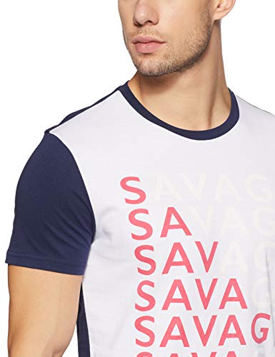 Image of United Colors of Benetton Men's Printed Regular Fit Shirt