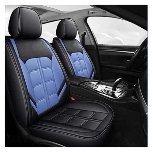 Housses de siège voiture universelles en noir et bleu pour Hyundai Ioniq Elantra et Verna