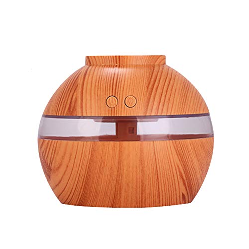 Aroma Humidifier Led, Air Aroma Essential Oil Diffuser LED Ultrasonic Aroma Aromatherapy Humidifier, Humidifier Accessories, Yellow