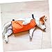 Homoyoyo Pet Belly Cover Adjustable Raincoat for Dogs and Puppies Lightweight Orange Rain s for Rainy Days and Outdoor Adventures