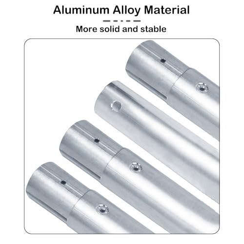 Jorixxy 13 Ft/4M Metal Tube Crossbar for Manual/Electric Studio Roller Backdrop Wall Mount System,for Photography Background Support System