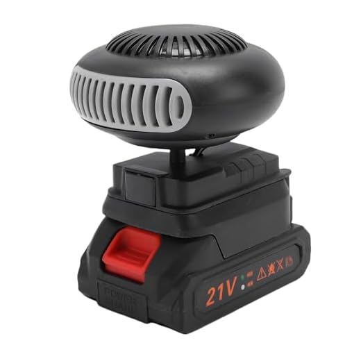 Diydeg Car Heater, Fast Heating Portable Space Heater, Quiet Battery Powered Windshield Defogger, Window Defroster for Most Cars, Sedan, Electric Tricycles, Home, Office, Indoor Use