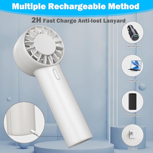 Save $7 on Decute Portable Turbo Handheld Fan with code IA4L2J5T