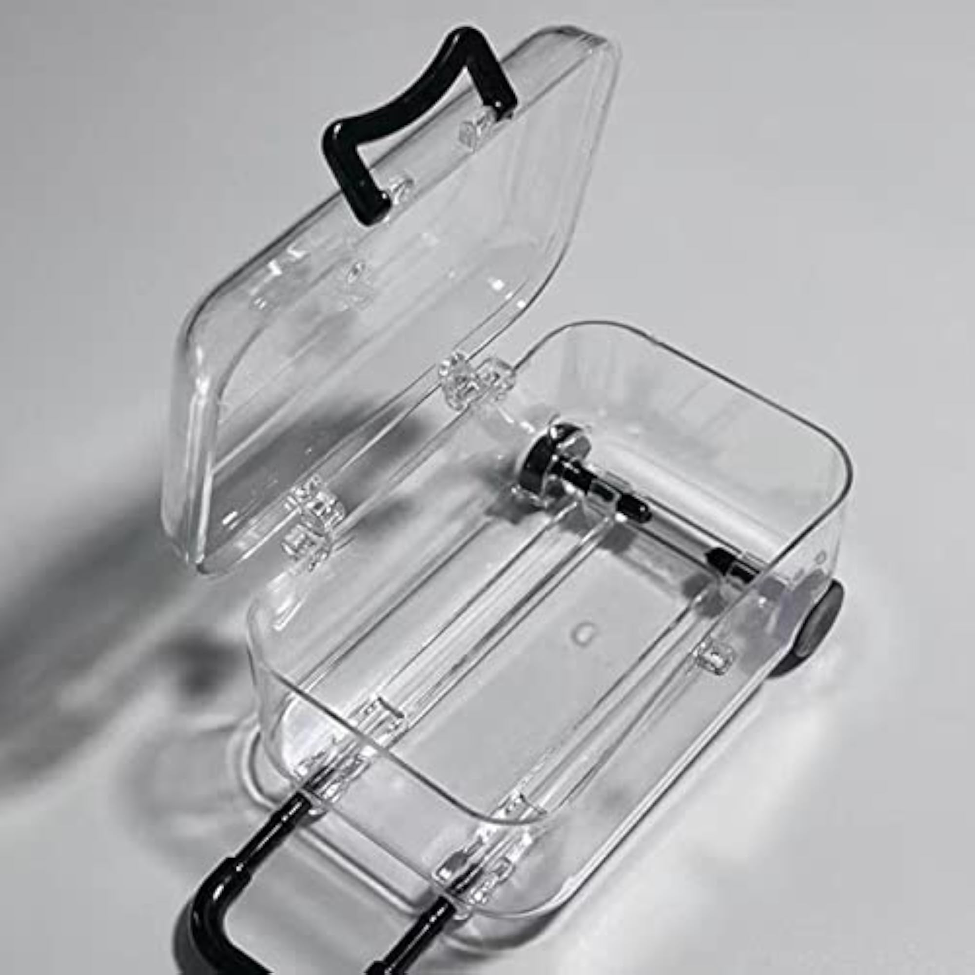 Jewelry Organizer Suitcase Shape, Portable Treasure Chest Box
