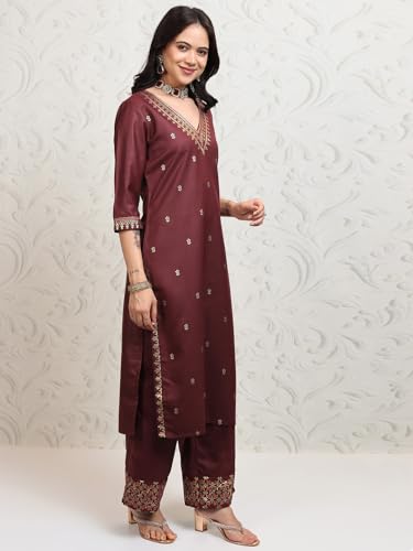 Image of Vishudh Women's Ethnic Set | Regular Fit | Fashion Outfit | with Comfortable Wear