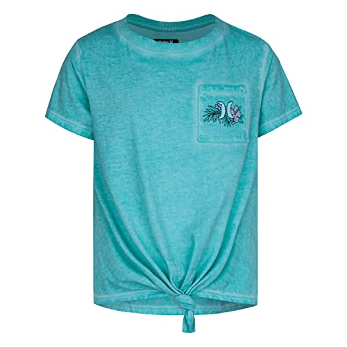 Front Tie Graphic T-Shirt