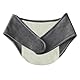 Selbsterwärmende Nackenbandage Nackenband Halskrause Nackenwärmer Turmalin Nackenpolster Hals Pad Nackenkissen Nacken Wickelbandriemen mit Klettverschluss Halskrause Gürtel für Büro Nackenschmerzen