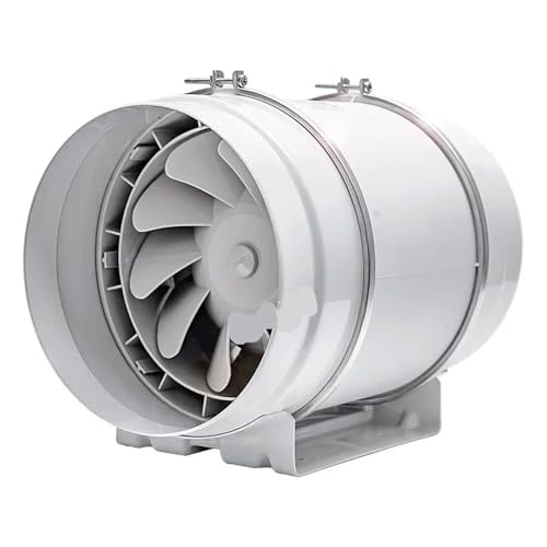 Ventilador extractor de 4 pulgadas para ventilación de cocina y baño, soplador de conductos, extractor de aire de escape, ideal para inodoros y almacenes
