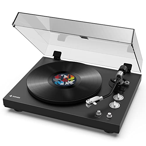 🔥 Donner BeltDrive Turntable, Wireless Stereo Vinyl Record Player with