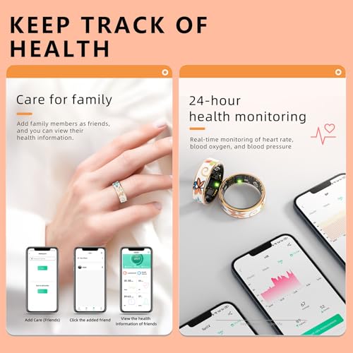Bague intelligente pression artérielle et santé pour surveiller sa forme sur Android - 4