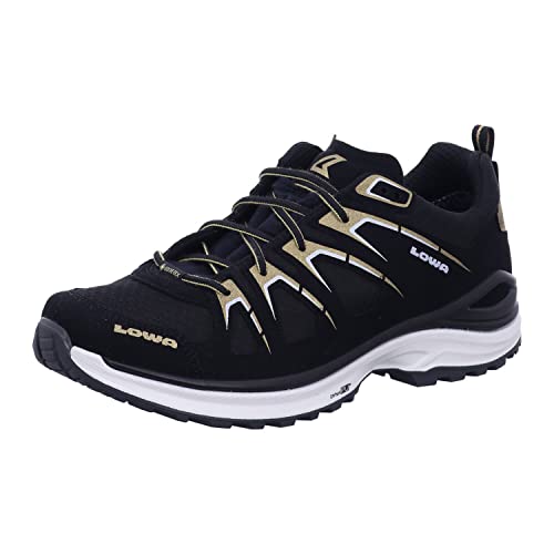 LOWA Herren Innox EVO GTX LO Outdoorschuhe, Schwarz/Gold, Gr. 42 Cover