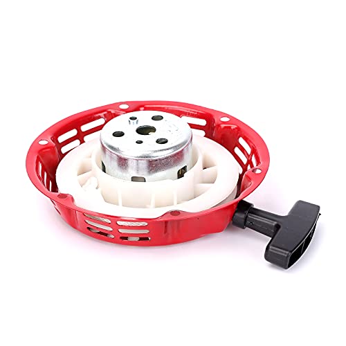 Ruimou Recoil Starter Pull Start Assembly, for GX120 GX140 GX200 GX160 168/170f Series Engine,Pull Cord Assembly with Starter Cup Pull Start Replacement Parts Recoil Starter Kit - Image 2