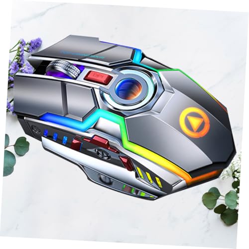 Souris RGB rechargeable avec boutons silencieux et batterie