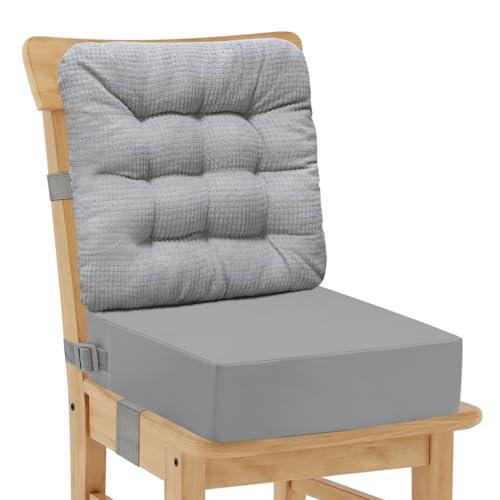 Asiento Elevador para Niños, PU Impermeable, Base Antideslizante