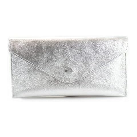 00 Women's Real Leather Evening Clutch Bag Cover